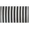 DII® Black & White Stripe Outdoor Rug, 4ft. x 6ft.